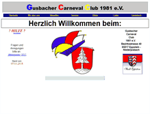 Tablet Screenshot of gcc-ev.de